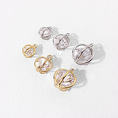 [7006-03]ťƮ ̾Ƹ庼 6mm OR/Crystal ,1