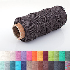 [Y-15-23] 1mm DarkBrown  ,5yd(450cm)