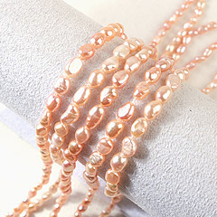 [6026-02] ̿ 5x7mm Peach ,1(36cm)