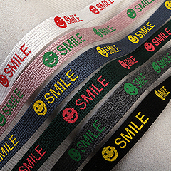 [Y-63-01]Ʈ 齺SMILE 10mm ,1yd(90cm)