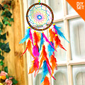 []κ帲ĳ 11cm Rainbow Dreamcatcher [DIYƮ]